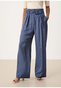 s.Oliver BLACK LABEL Pantalon classique - dark blue