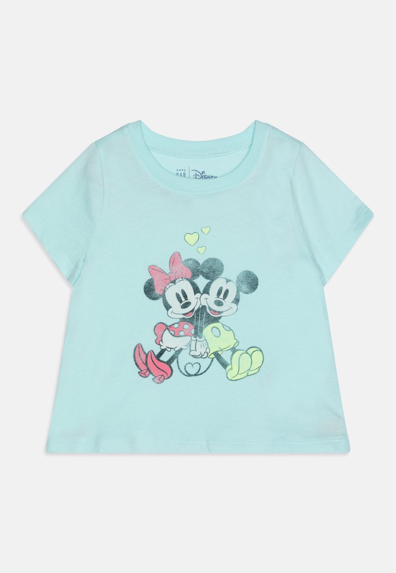 GAP LOGO TODDLER GIRL DISNEY Tshirt print ballerina blue/blauw