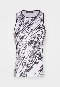 DELIA PRINTED TANK - Top - liquify white