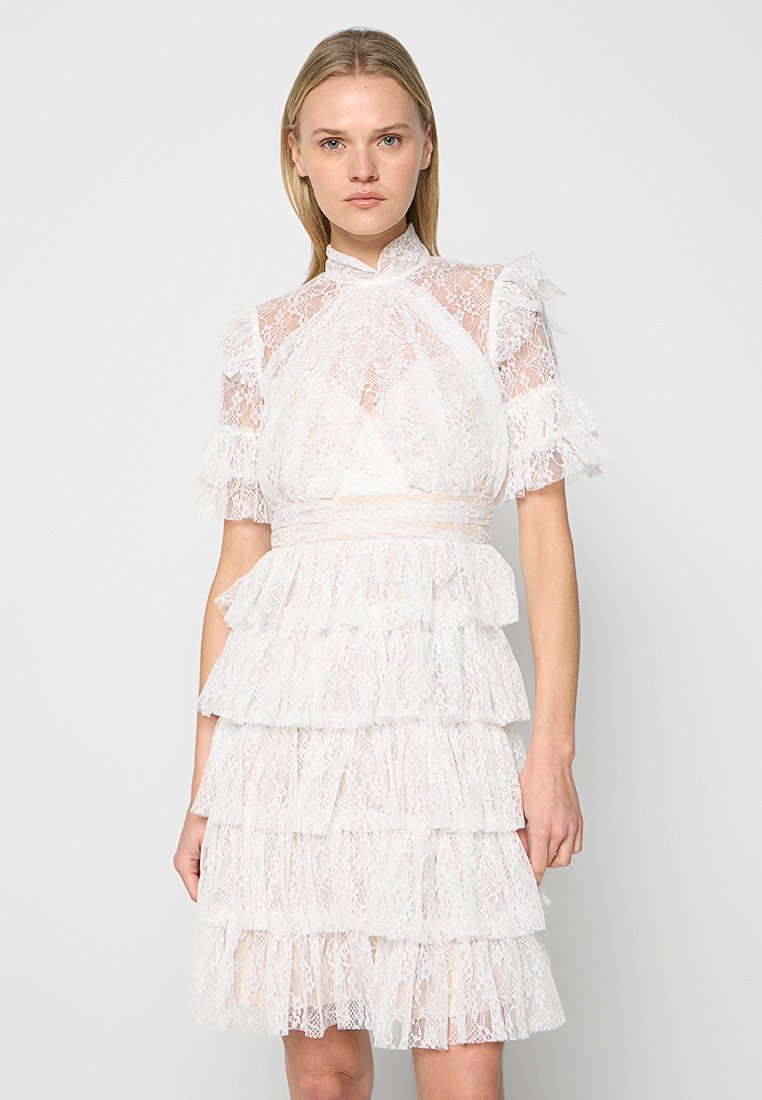 Malina Cocktailjurk wit