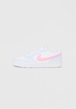 COURT BOROUGH LOW UNISEX - Baskets basses - white/pink rise/football grey