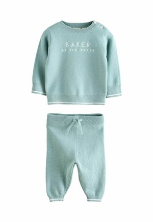 REGULAR FIT - SET - Tepláky - green