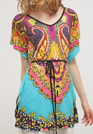 Camiseta estampada - turquoise