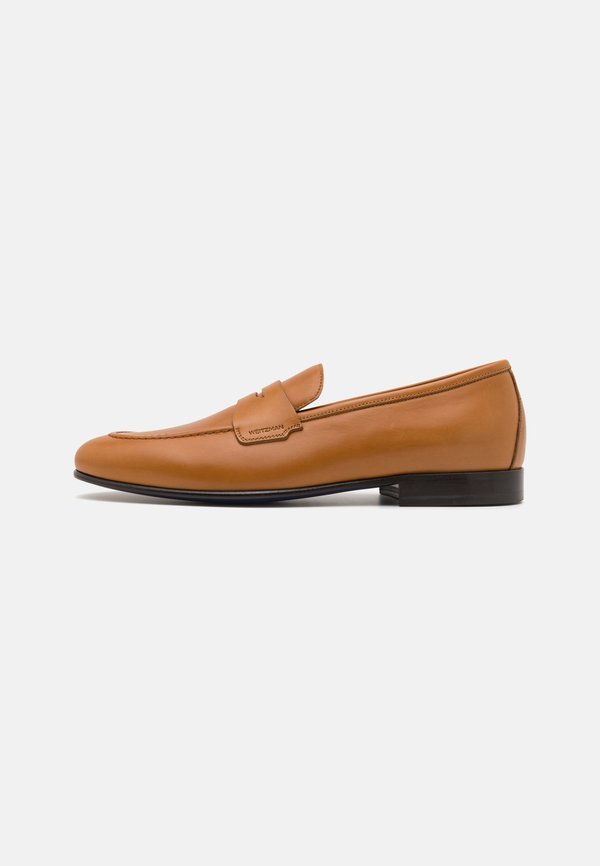 BANKS - Slip-ons - cognac