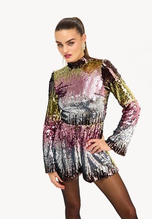 SPARKLE TIME - Combinaison - sequins   silver