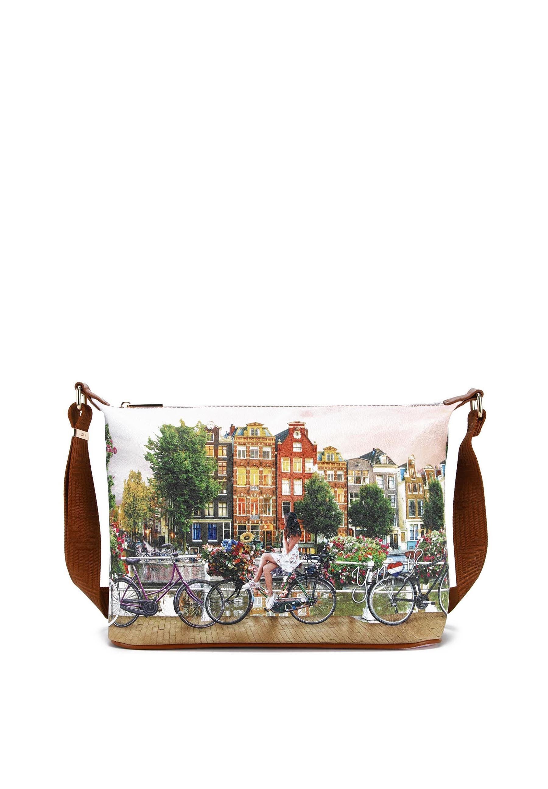 Borsa Della Spesa Personalizzata 'Stud' In Grande Formato - Stampa 2x2 - Brick City MOC - Studbee