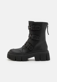 Even&Odd Cowboy/biker ankle boot - black