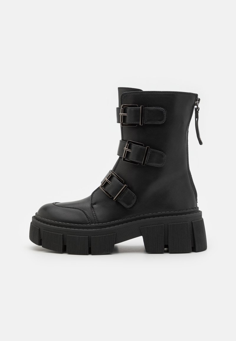 Even&Odd Cowboy/biker ankle boot - black