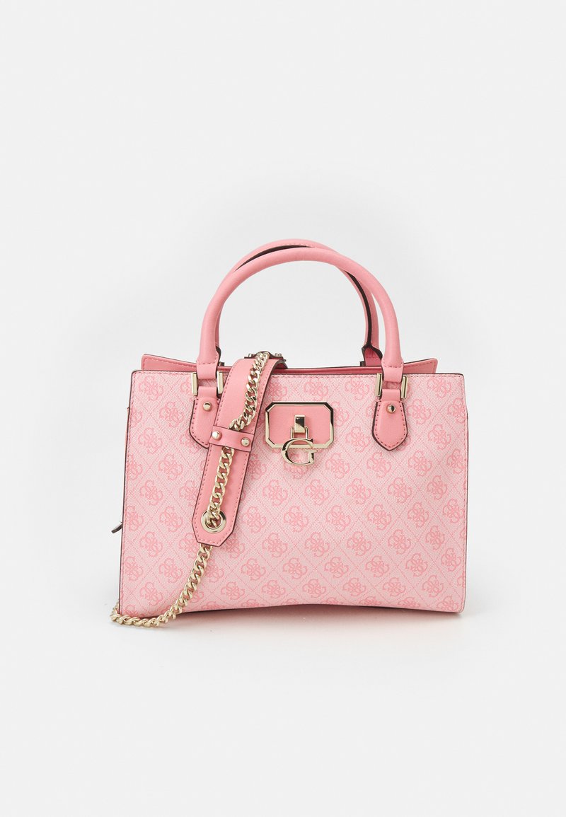 Guess ALISA GIRLFRIEND SATCHEL - Kabelka - pink/růžová - Zalando.cz