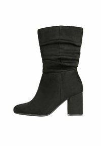 Friends Like These BLOCK HEEL RUCHED - Csizmák - black