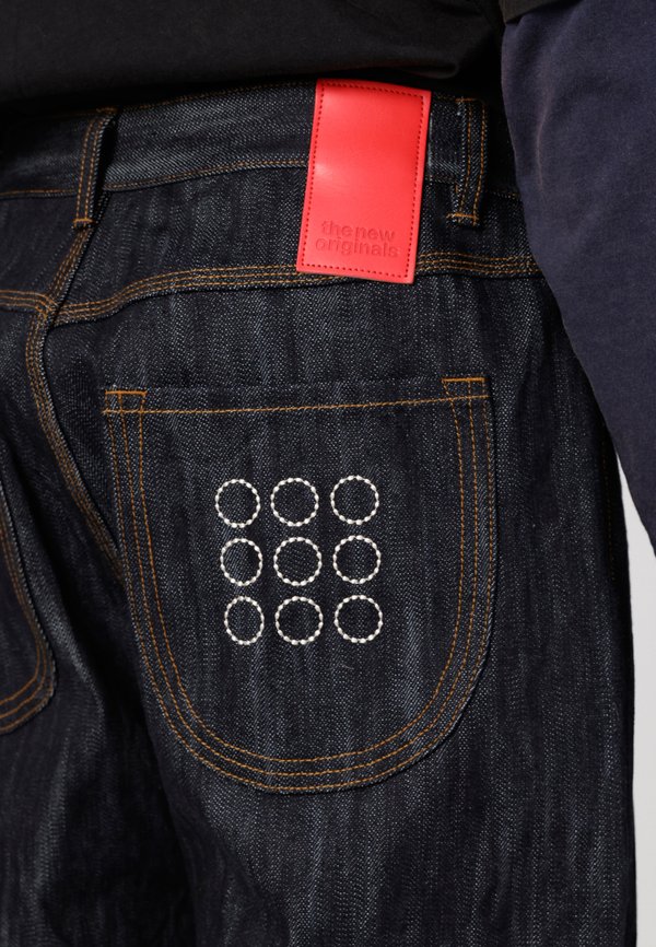 WIDE JEANS - Loose Jeans - raw slub denim4