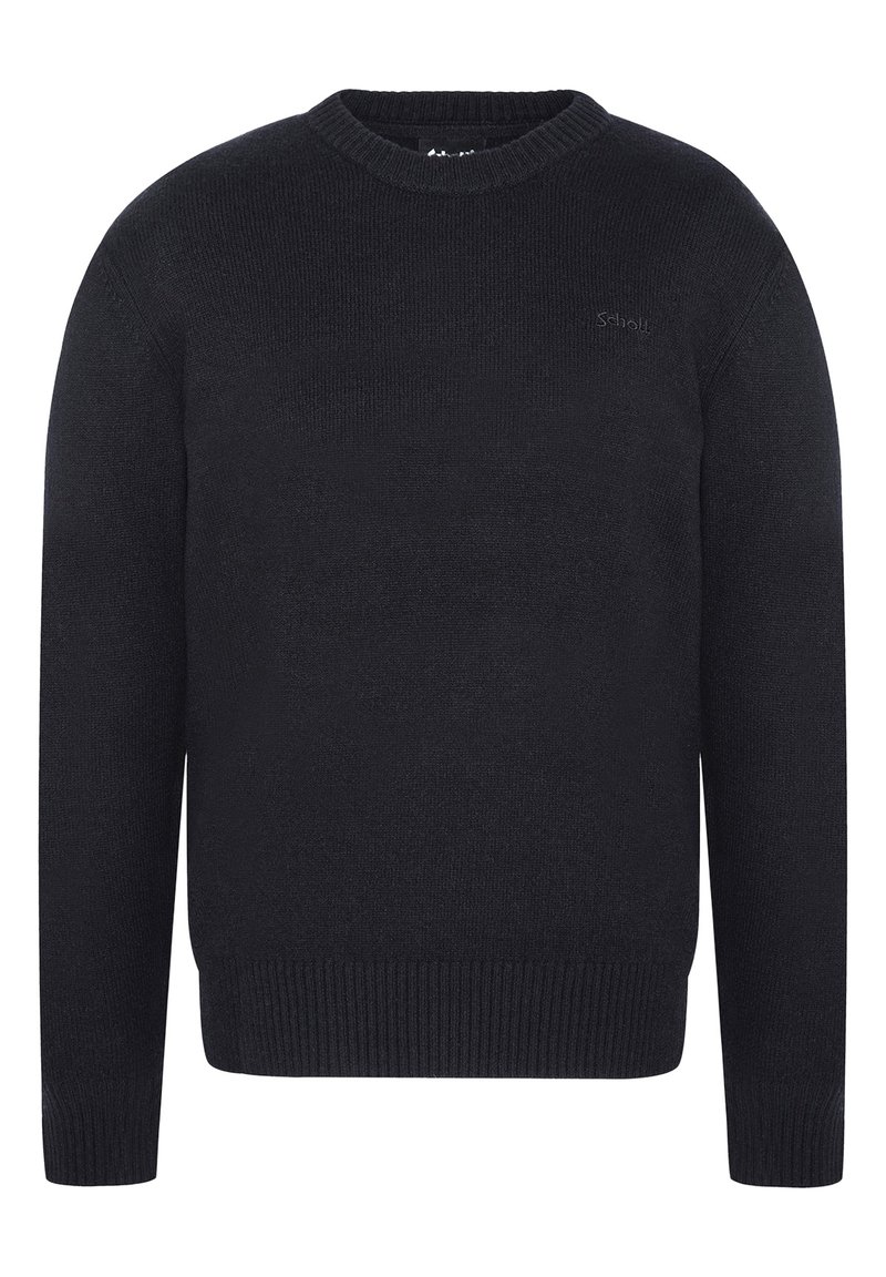 Schott PULL COL ROND - Maglione - noir