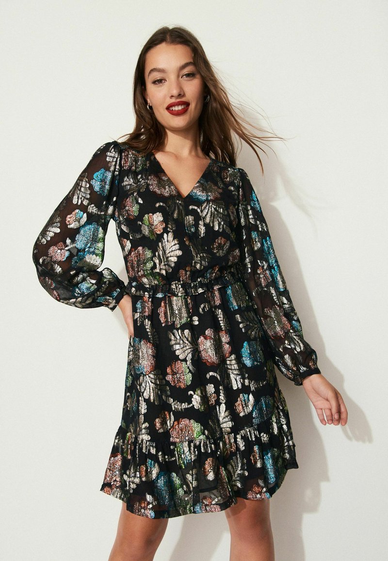 Next TEA Robe de soirée teal blue/noir ZALANDO.FR