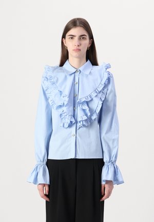 Sister Jane GRACE RUFFLE BLOUSE - Paitapusero - blue