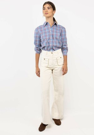 El Ganso, CAMISA CUADROS AMARILLA - Blusa - azul