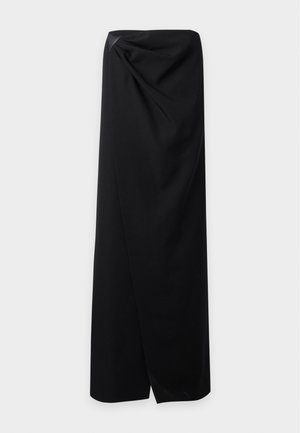 Dsquared2, WRAP SKIRT - Gonna lunga - black