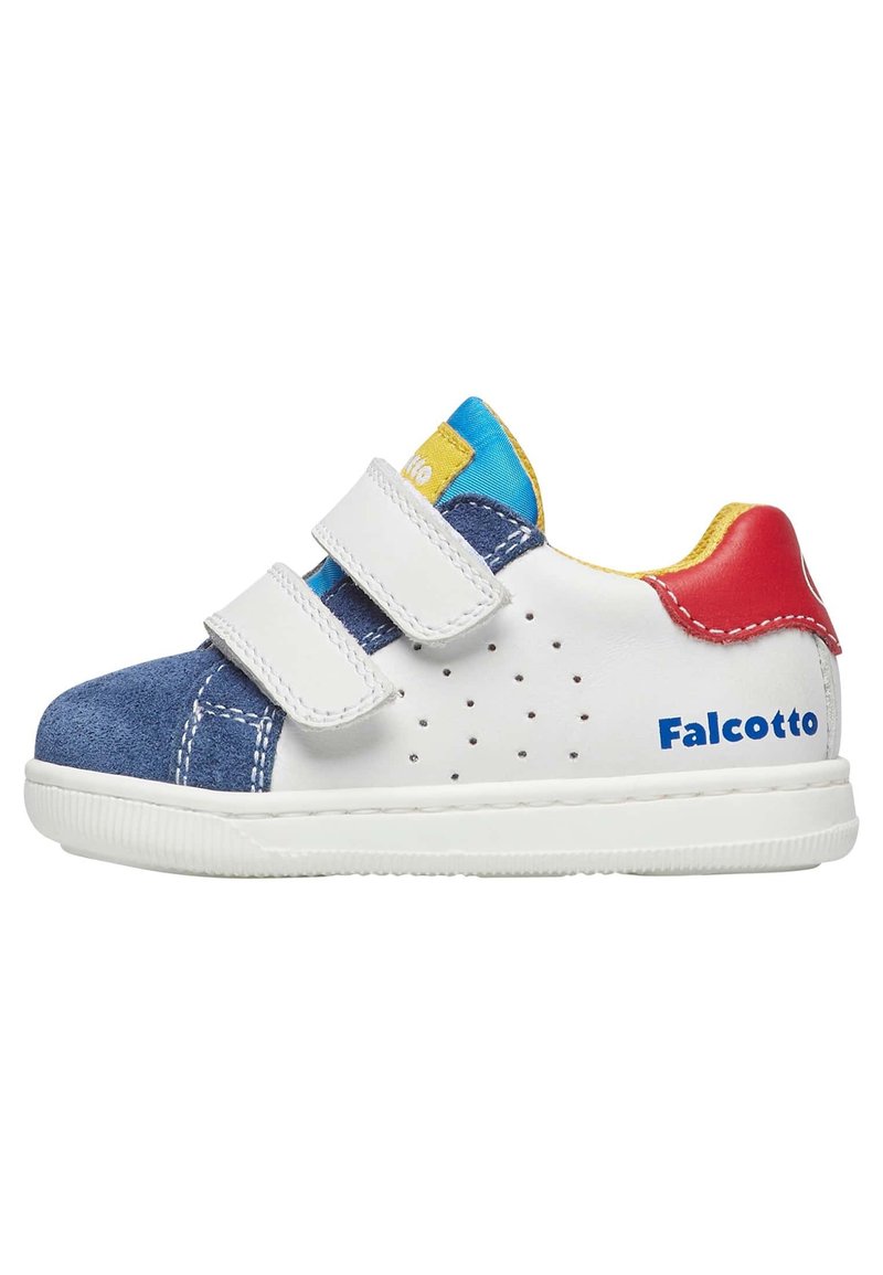 Falcotto Lauflernschuh - weiß blau