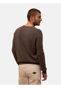 Just Cashmere COL V - Svetr - mottled taupe
