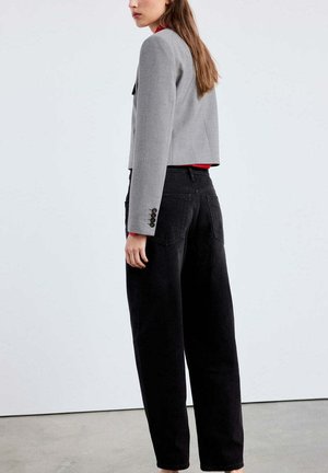 Mango, ADULT - Jean coupe décontractée - black denim