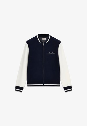 Guess, COLOR-BLOCK-PULLOVER - Gilet - blau