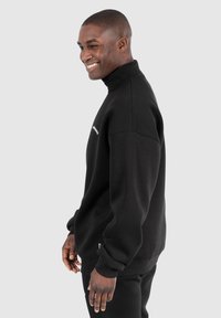 Smilodox HALF ZIP GATLIN - Felpa - schwarz