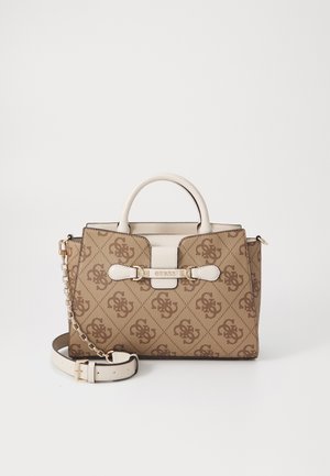 Guess NOLANA GIRLFRIEND SATCHEL - Sac à main - beige