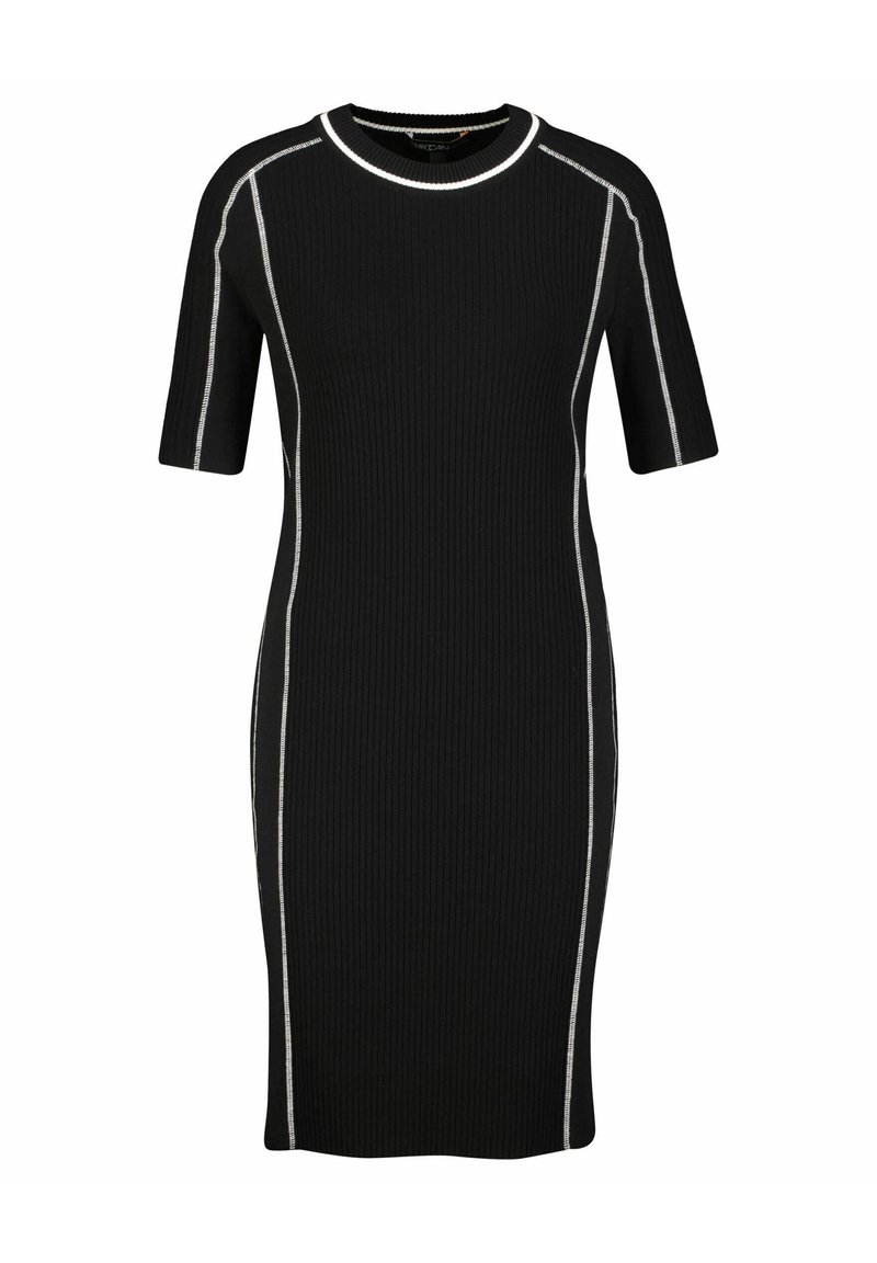 Marc Cain Gebreide jurk zwart Marc Cain Gebreide jurk zwart
