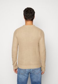 Jack & Jones JJSTANFORD CREW NECK - Jersey de punto - crockery