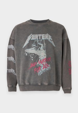 JUSTICE UNISEX - Sweatshirt - washed black