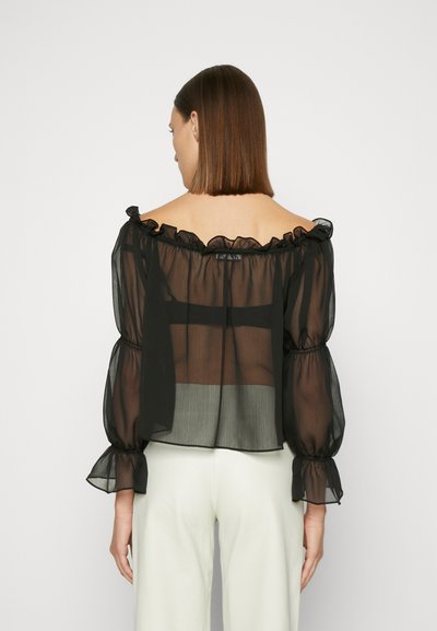 DESIGNERS REMIX SALLY SLEEVE BLOUSE - Μπλούζα - black