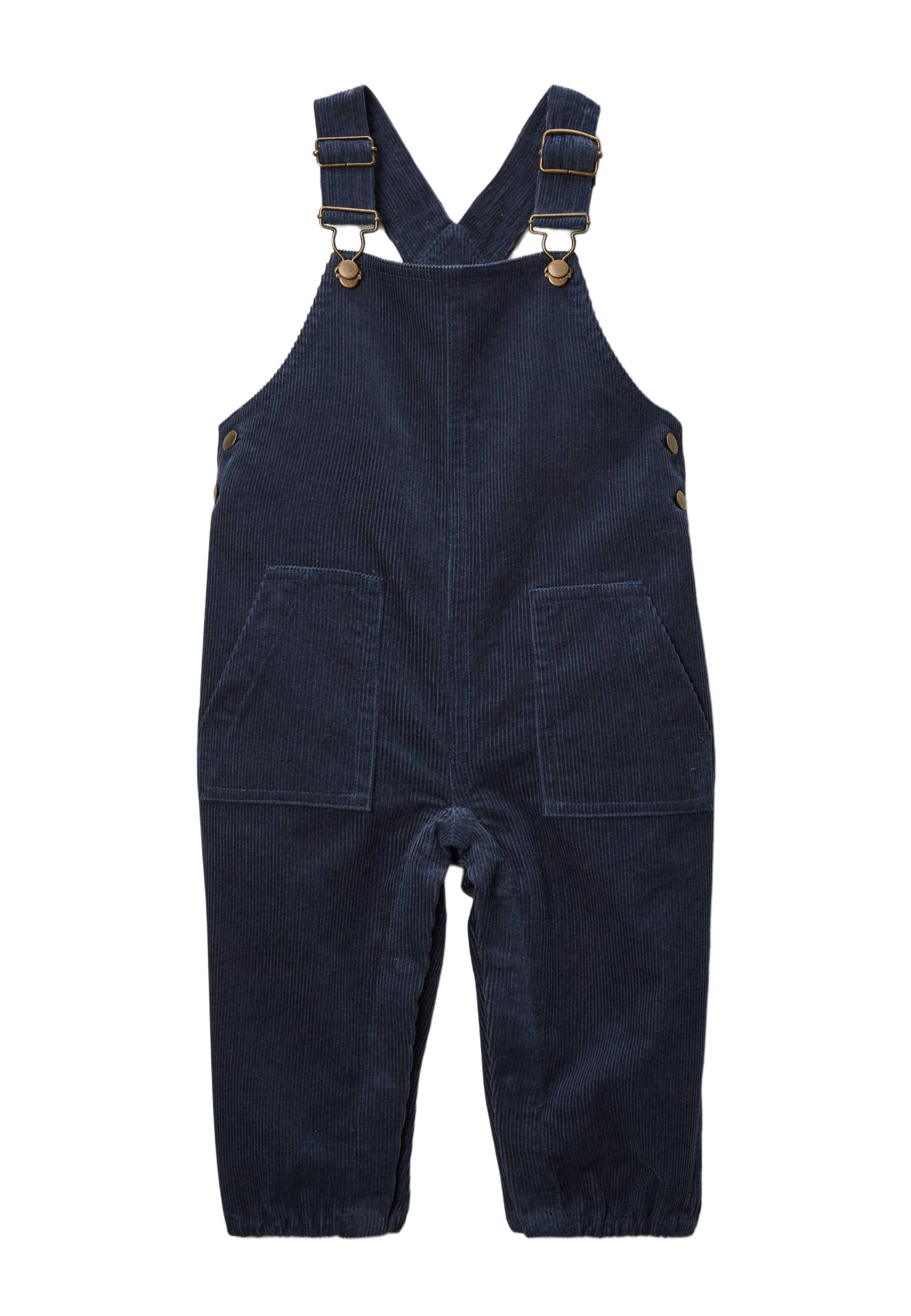Salopette Bébé Bleue BOSS - Modèle J94351 849, 73% Coton 27% élasthanne, Bretelles Réglables - 11