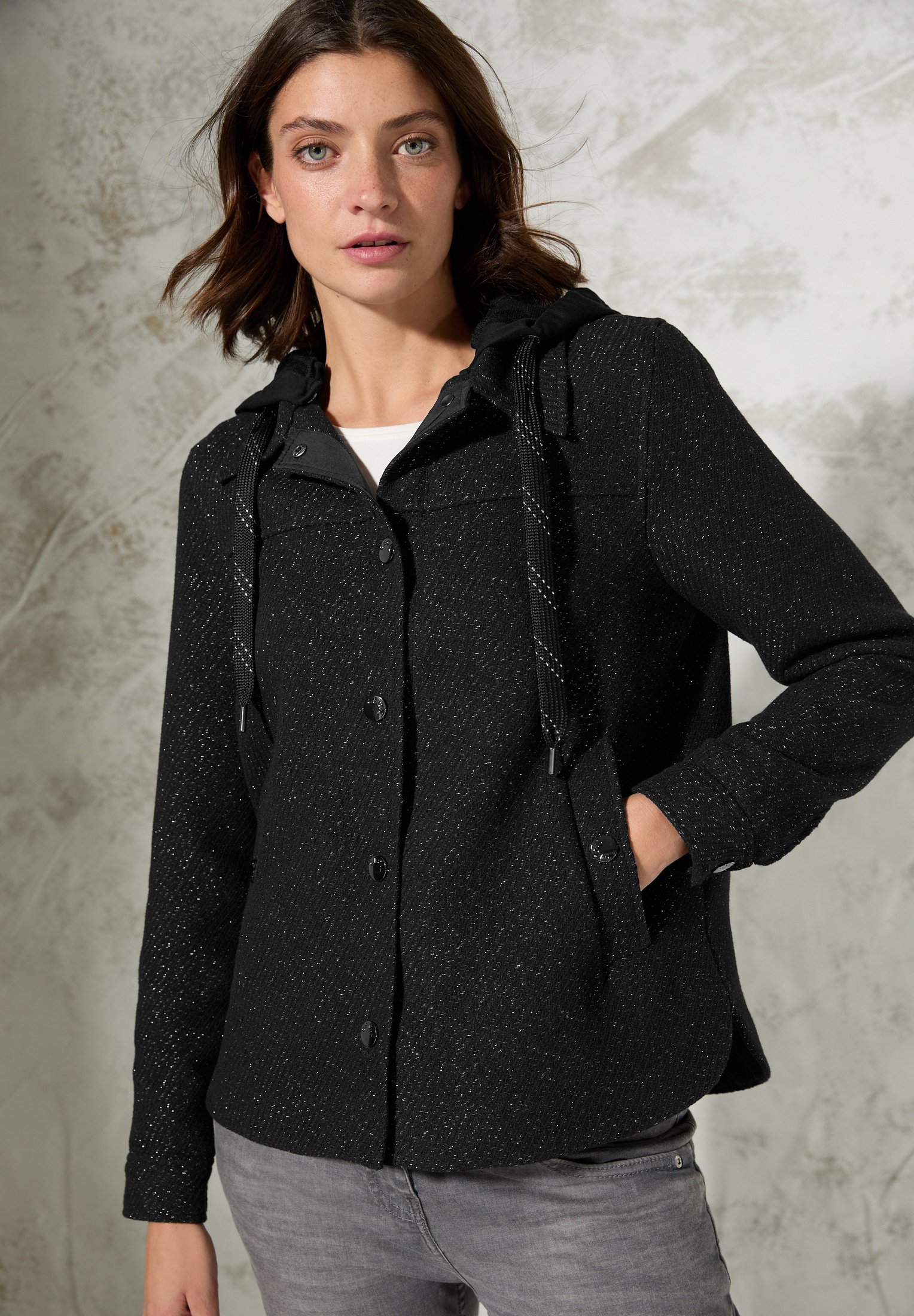 Cecil Damenjacken Cecil Sportive Kunstlederjacke Lederimitat Jacke