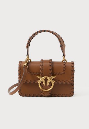 LOVE ONE MINI - Mala de mão - brown/antique gold-coloured