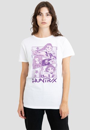 K-POP DEMON HUNTERS - HUNTRIX HUNTR/X MANGA PANELS TRIO - T-Shirt print - white