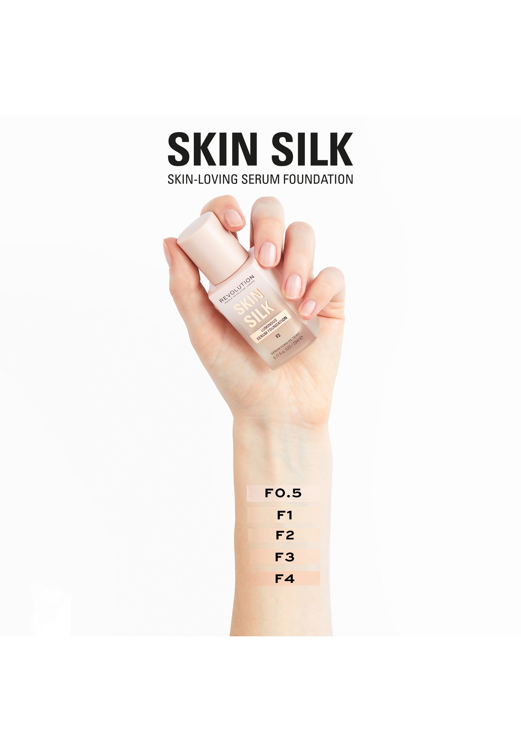 Revolution Pro Foundation Drops – F13, Leichte Foundation Für Natürlichen Look
