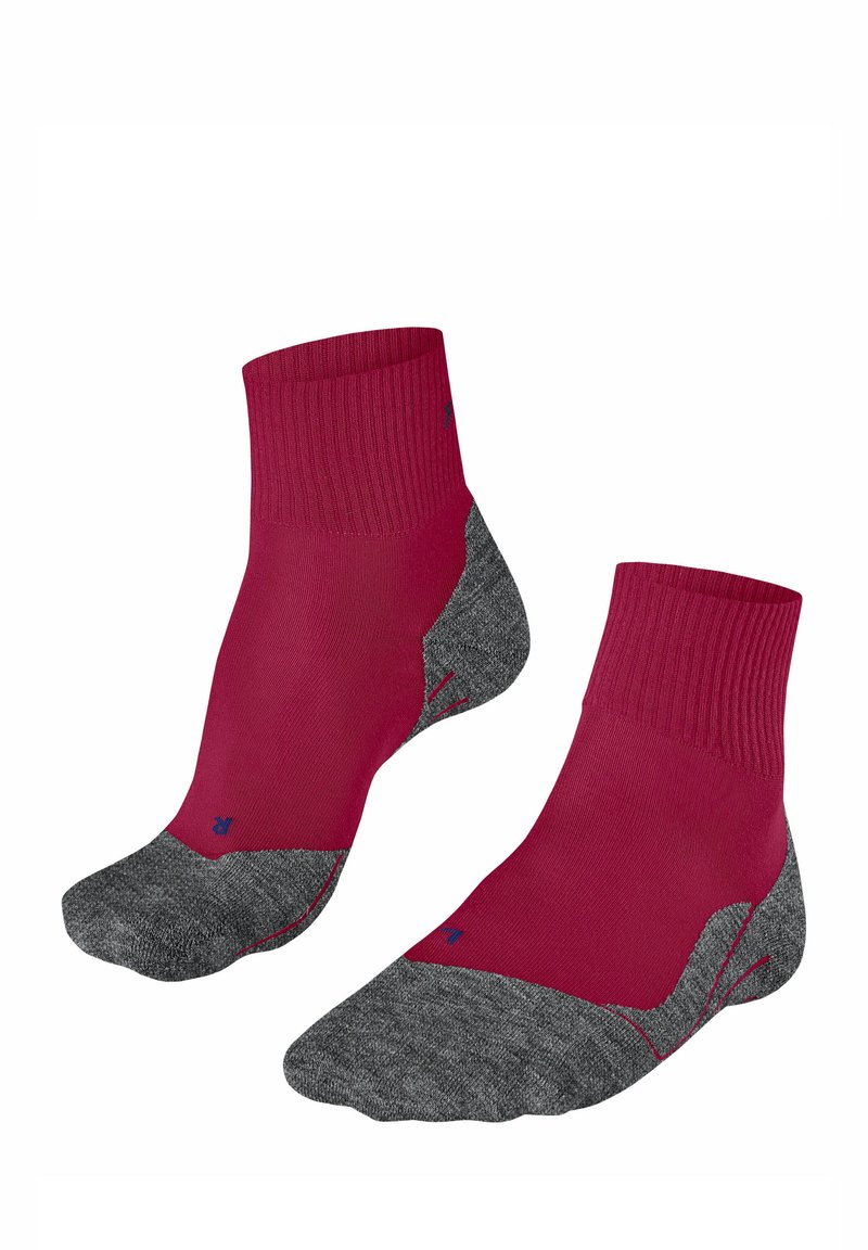 FALKE TK5 COOL SHORT TREKKING LIGHT CUSHIONING - Calze sportive - red