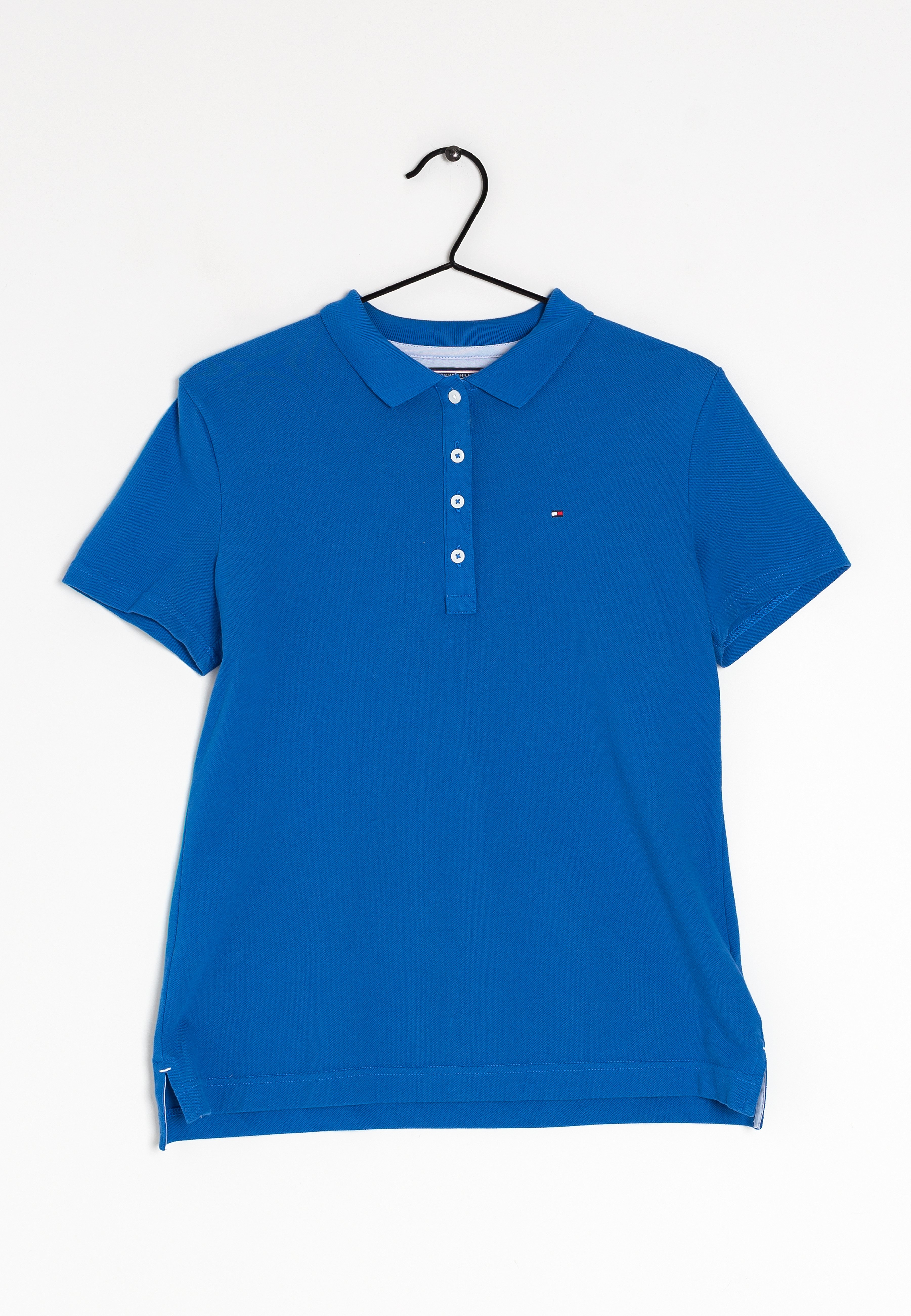 royal blue tommy hilfiger polo shirt