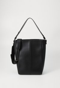 CASSET SOFT STRUCTURE - Handväska - black