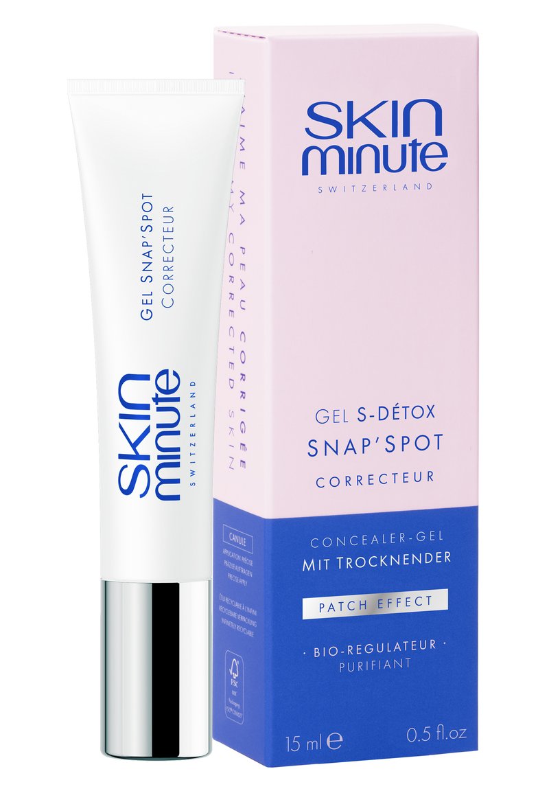 Skin Minute Switzerland GEL SDETOX SNAP SPOT Soin de jour blanc