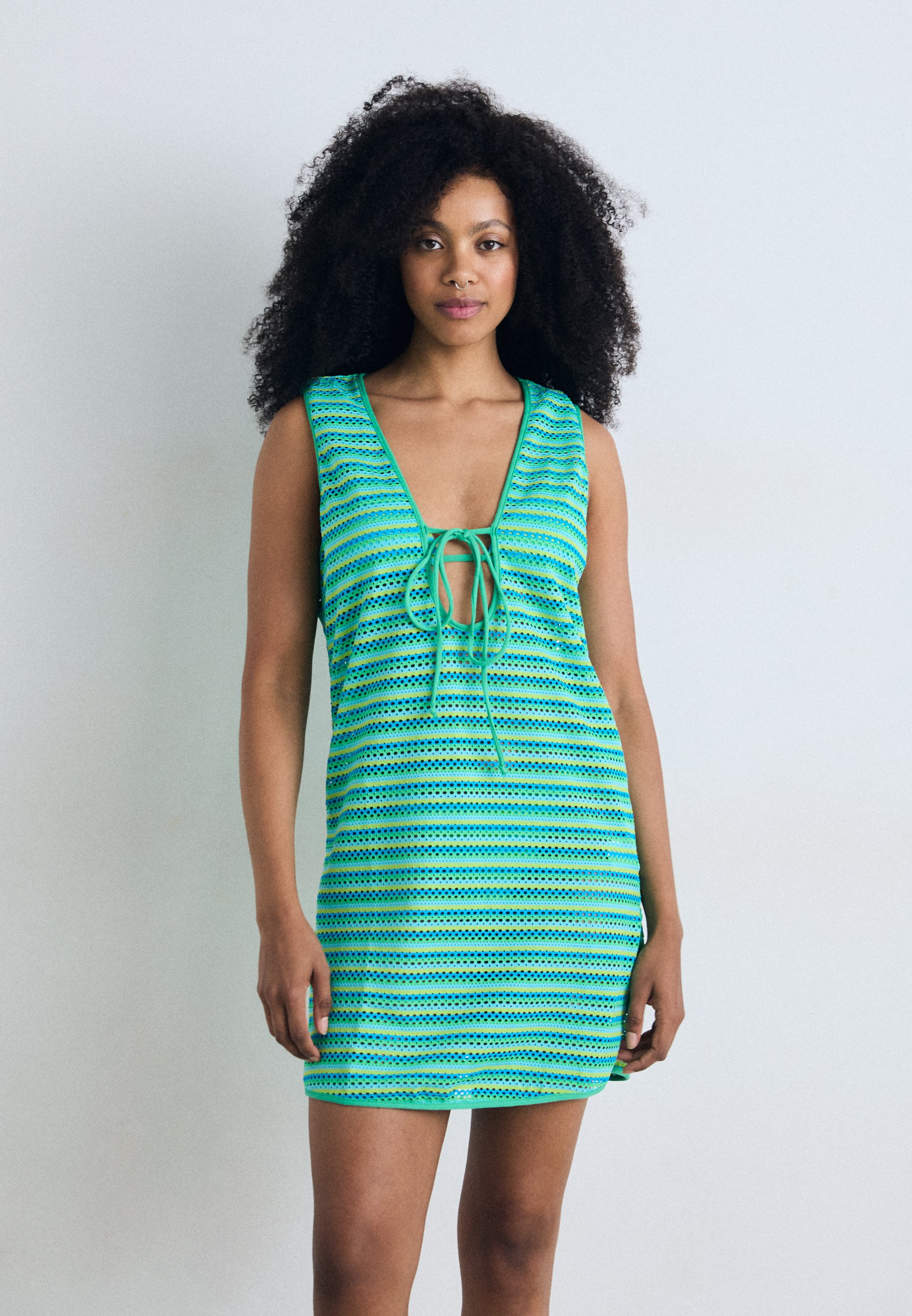 slim fit dress slacks Seafolly | Isla Palm Ladder Dress Turquoise –