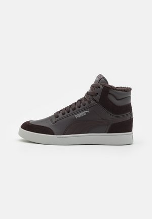 Korkeavartiset tennarit - dark grey