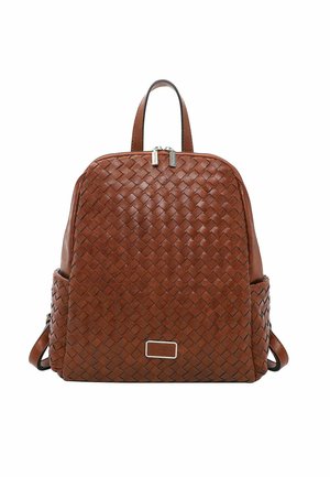 Zaino Donna Suri Frey Debby - Pelle Sintetica Color Cognac - 3 Modi Di Trasporto: Zaino, Tracolla, Maniglia