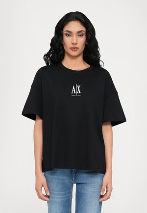 Armani Exchange Print T-shirt - black