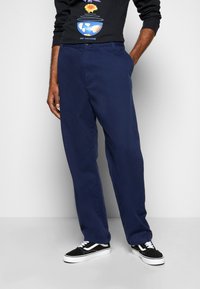 Carhartt WIP CALDER PANT - Calças - dark navy rinsed