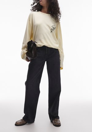 EMBER  - Džíny Relaxed Fit - black denim