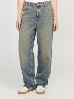 JJXX JXERIN BAGGY FIT  - Wide Leg - medium blue denim