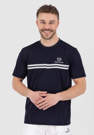 GIACOMO - T-Shirt print - maritime blue quiet grey
