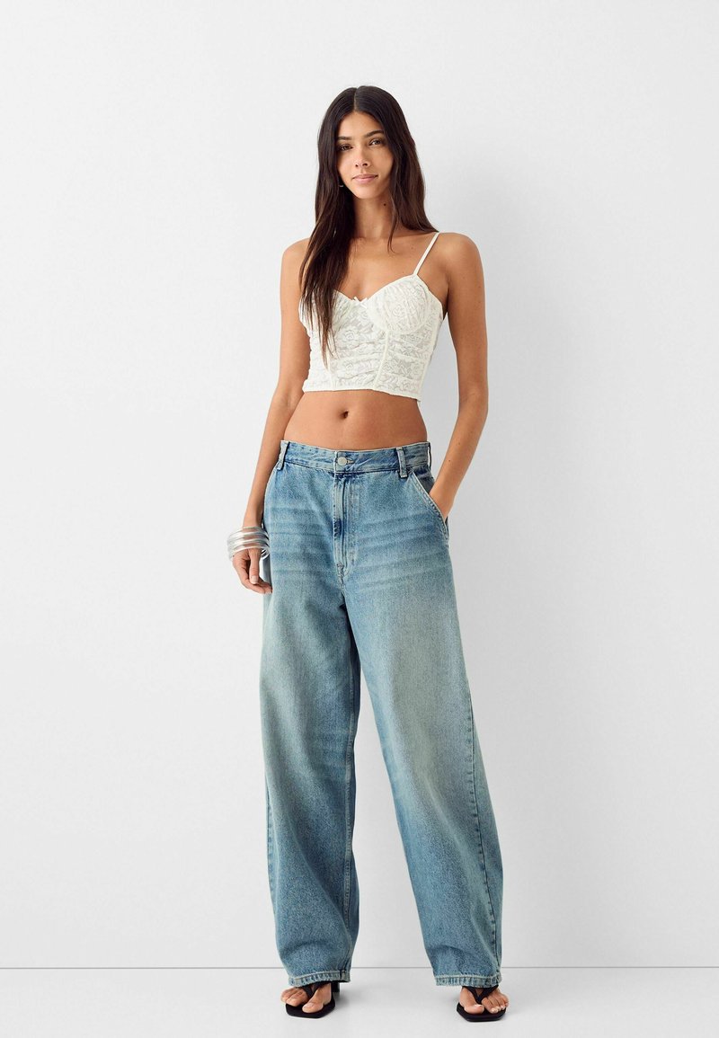 Bershka Top wit Bershka Top wit