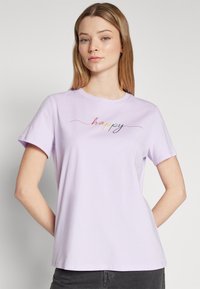 VILA VIPURE  - Camiseta estampada - pastel lilac print/multicolored