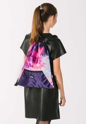 Drawstring sports bag - violett